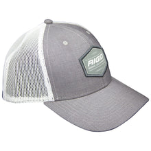Load image into Gallery viewer, Custom Trucker Hat Grey/White RIGID Industries RIGID Industries