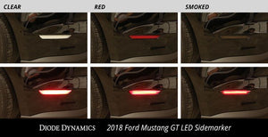 Mustang 2015 LED Sidemarkers Set Diode Dynamics