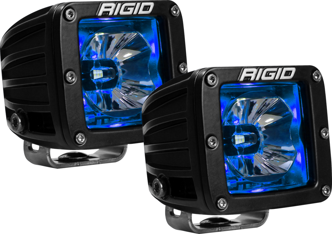 LED Pod with Blue Backlight Radiance RIGID Industries