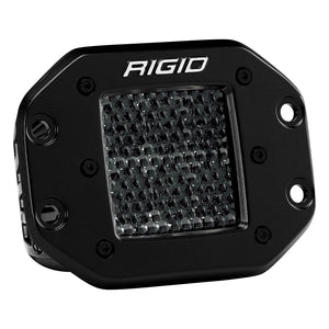 Spot Diffused Midnight Flush Mount Pair D-Series Pro RIGID Industries