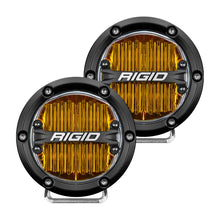 Load image into Gallery viewer, 360-Series 4 Inch Sae J583 Fog Light Selective Yellow Pair RIGID Industries