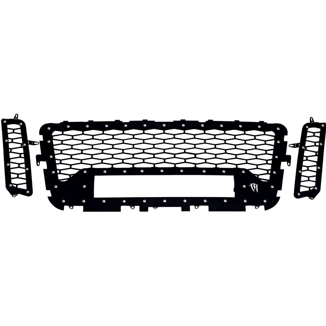 16-17 Nissan Titan Grille No Camera Fits One 20 Inch E-Series Pro RIGID Industries