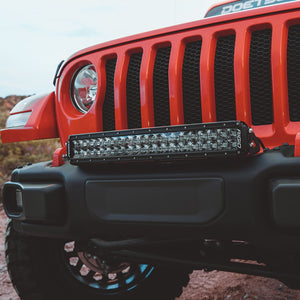 2018 Jeep Wrangler JL Curved Bumper Mount Fits 20 Inch RDS-Series Pro Or Radiance Plus Curved RIGID Industries