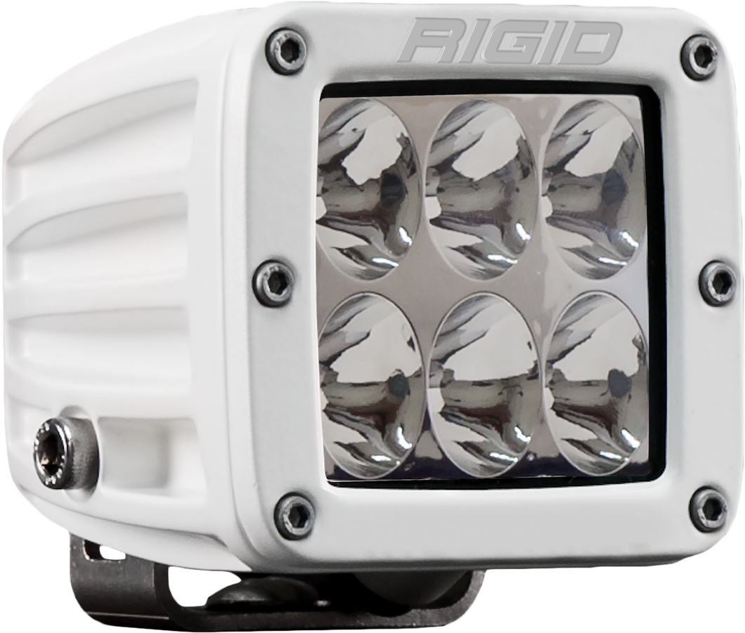 Hybrid Driving Surface Mount White Housing D-Series Pro RIGID Industries