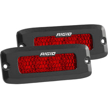 Load image into Gallery viewer, Diffused Rear Facing High/Low Flush Mount Red Pair SR-Q Pro RIGID Industries