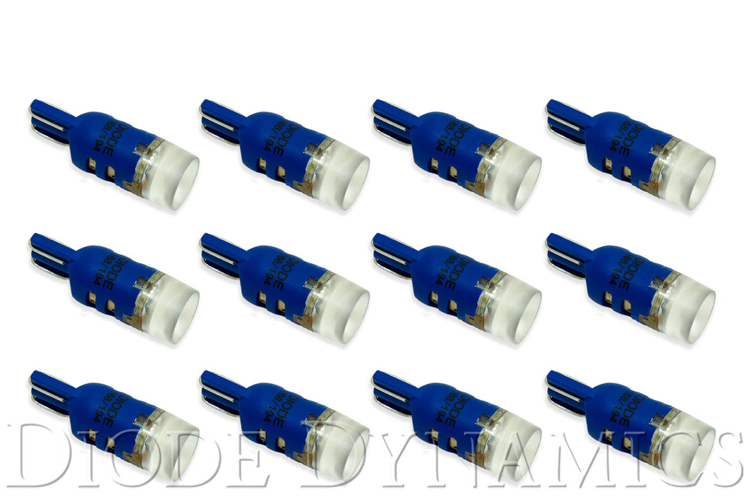 194 LED Bulb HP5 LED Blue Set of 12 Diode Dynamics