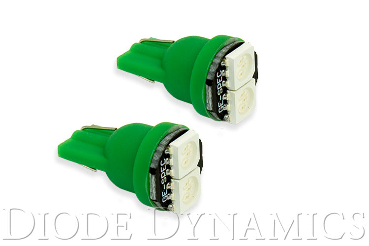 194 LED Bulb SMD2 LED Green Pair Diode Dynamics