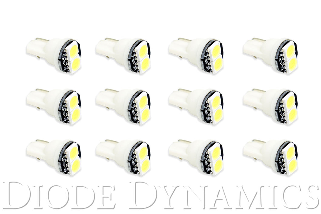 194 LED Bulb SMD2 LED Cool White Set of 12 Diode Dynamics