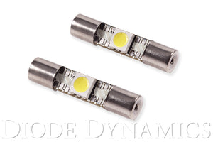 28mm SMF1 LED Bulb Amber Pair Diode Dynamics