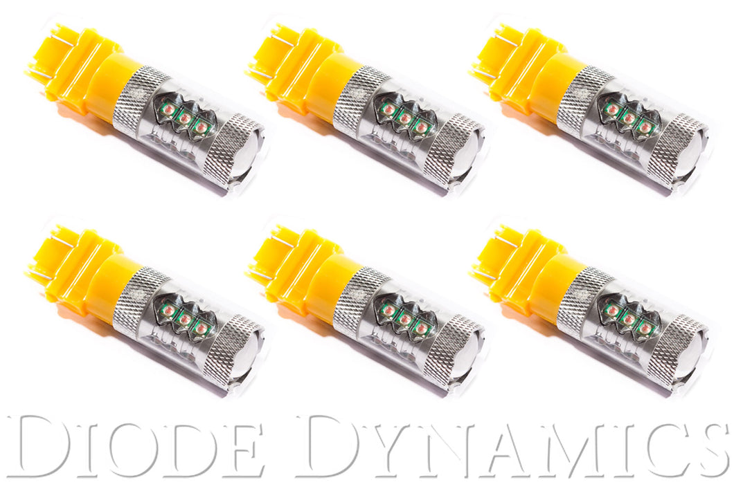 3157 LED Bulb XP80 LED Amber Set of 6 Diode Dynamics