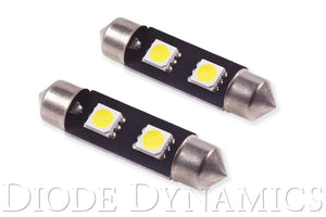 39mm SMF2 LED Bulb Red Pair Diode Dynamics