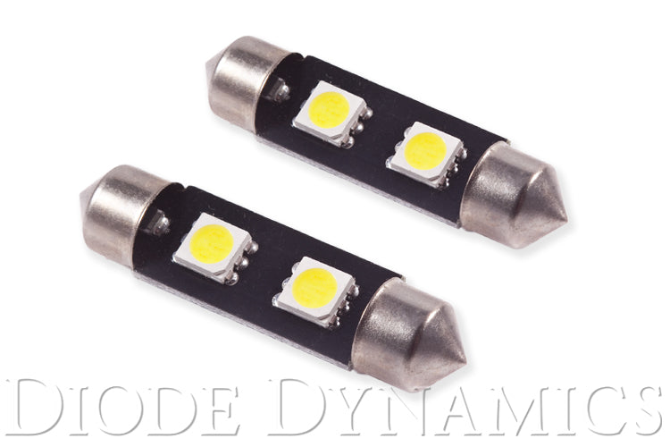39mm SMF2 LED Bulb Cool White Pair Diode Dynamics