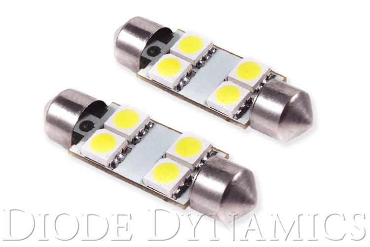 39mm SMF4 LED Bulb Amber Pair Diode Dynamics