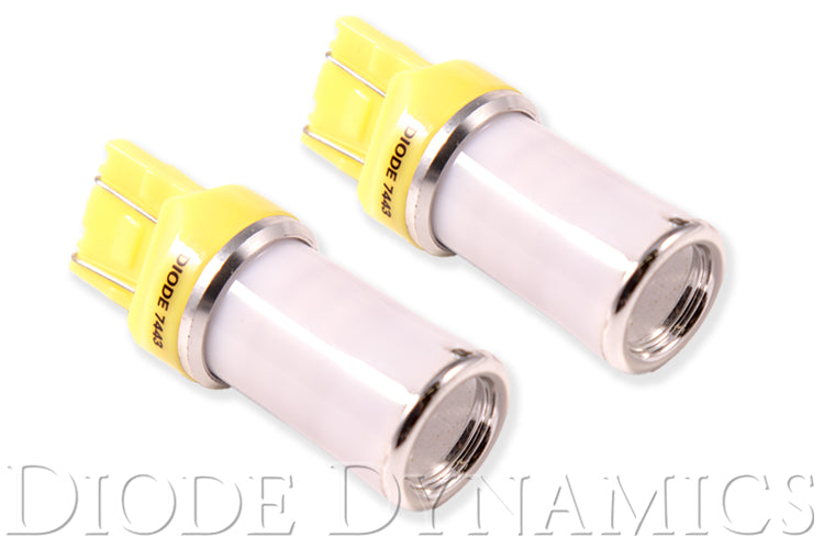 7443 LED Bulb HP48 LED Amber Pair Diode Dynamics