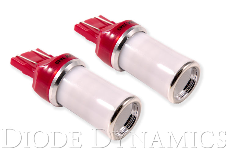 7443 LED Bulb HP48 LED Red Pair Diode Dynamics