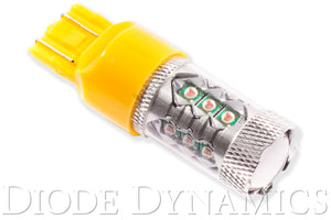 7443 LED Bulb XP80 LED Amber Single Diode Dynamics