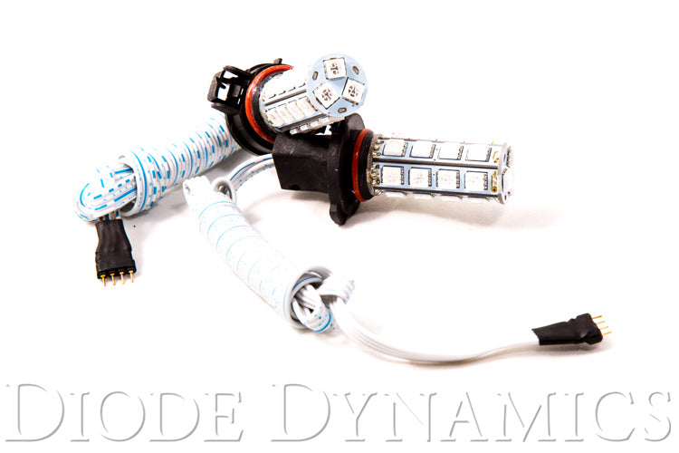 5202/PSX24W SMD27 LED RGB Pair Diode Dynamics