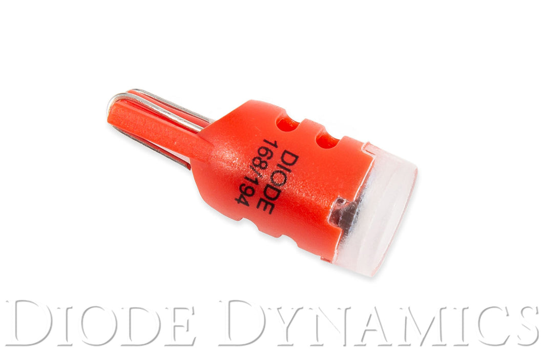 194 LED Bulb HP3 LED Red Short Single Diode Dynamics