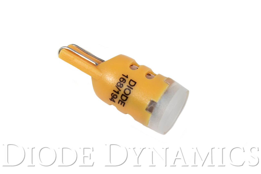 194 LED Bulb HP5 LED Amber Short Single Diode Dynamics