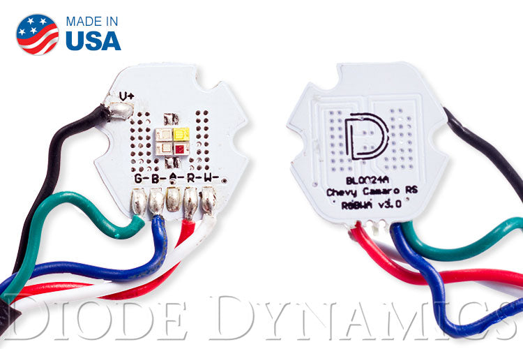 Camaro RS 2010 RGBW LED Boards Diode Dynamics