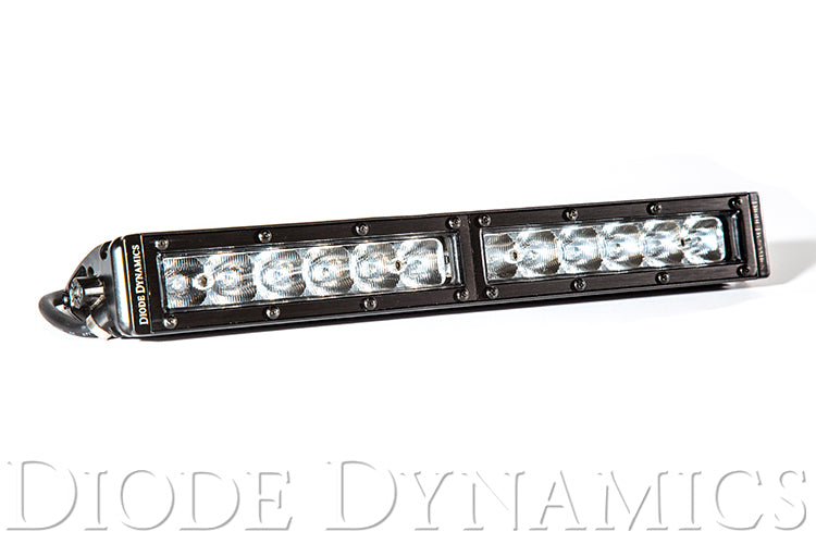 12 Inch LED Light Bar  Single Row Straight Clear Driving Each Stage Series Diode Dynamics