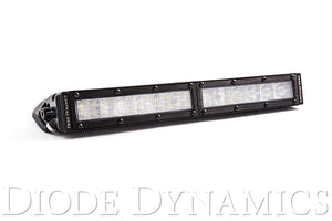 12 Inch LED Light Bar  Single Row Straight Clear Wide Each Stage Series Diode Dynamics