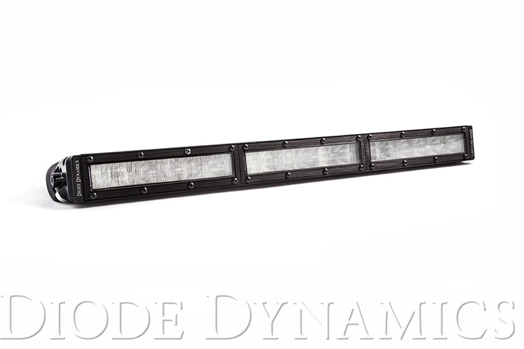 18 Inch LED Light Bar  Single Row Straight Clear Wide Each Stage Series Diode Dynamics