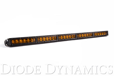 30 Inch LED Light Bar  Single Row Straight Amber Driving Each Stage Series Diode Dynamics