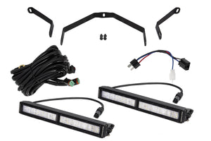 Tundra 12 Inch LED Driving Light Kit White Wide Diode Dynamics