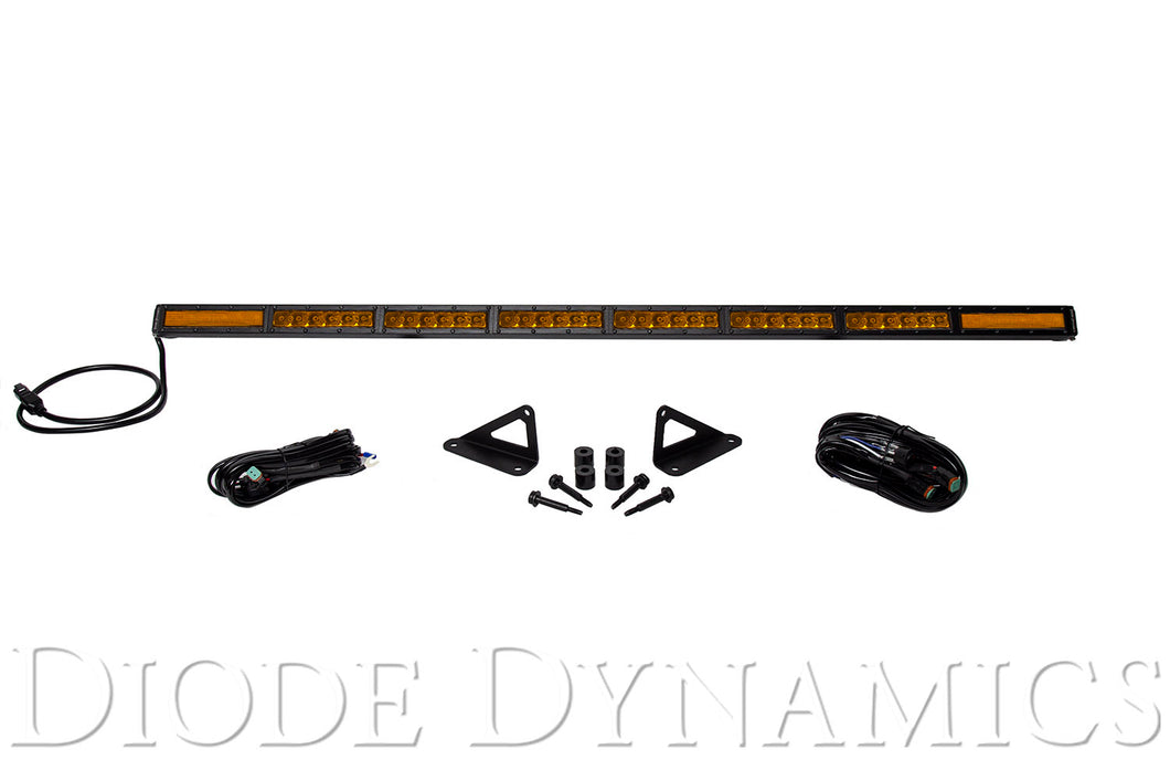 Jeep 2018 SS50 Hood LED Kit Amber Combo Diode Dynamics