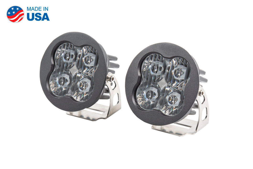Worklight SS3 Pro White SAE Driving Round Pair Diode Dynamics