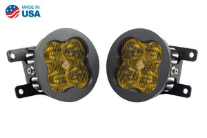 SS3 LED Fog Light Kit for 2012-2015 Ford Explorer Yellow SAE/DOT Fog Sport Diode Dynamics