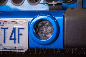 SS3 LED Fog Light Kit for 2011-2014 Dodge Charger Yellow SAE/DOT Fog Sport Diode Dynamics