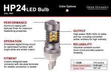 Load image into Gallery viewer, 7443 LED Bulb HP24 LED Cool White Switchback Diode Dynamics